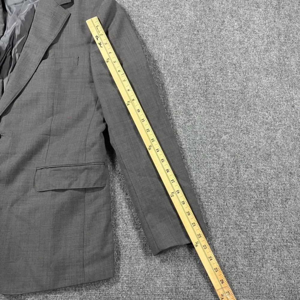 Bonobos Blazer Mens 38R Gray Wool Blend Sports Coat Standard Notch Preppy